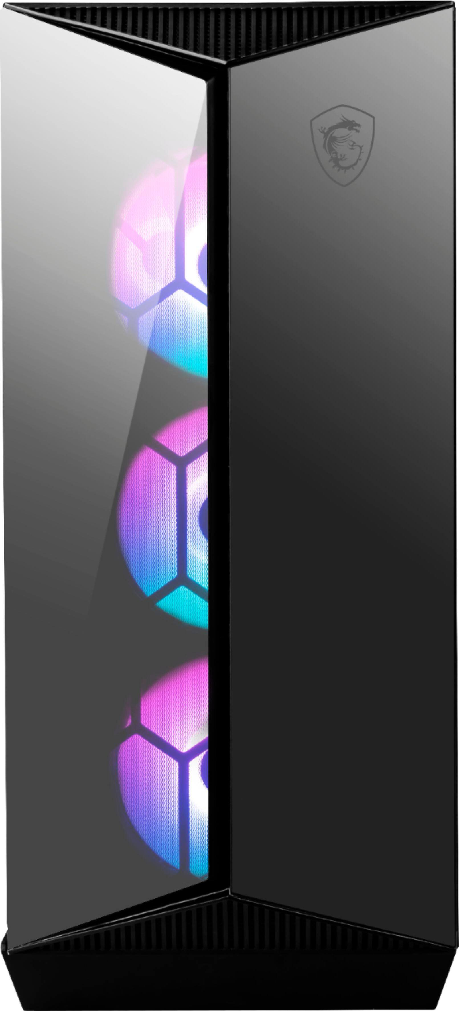 Alt View 14. MSI - MPG GUNGNIR 110R ATX Mid-Tower Case - Black.