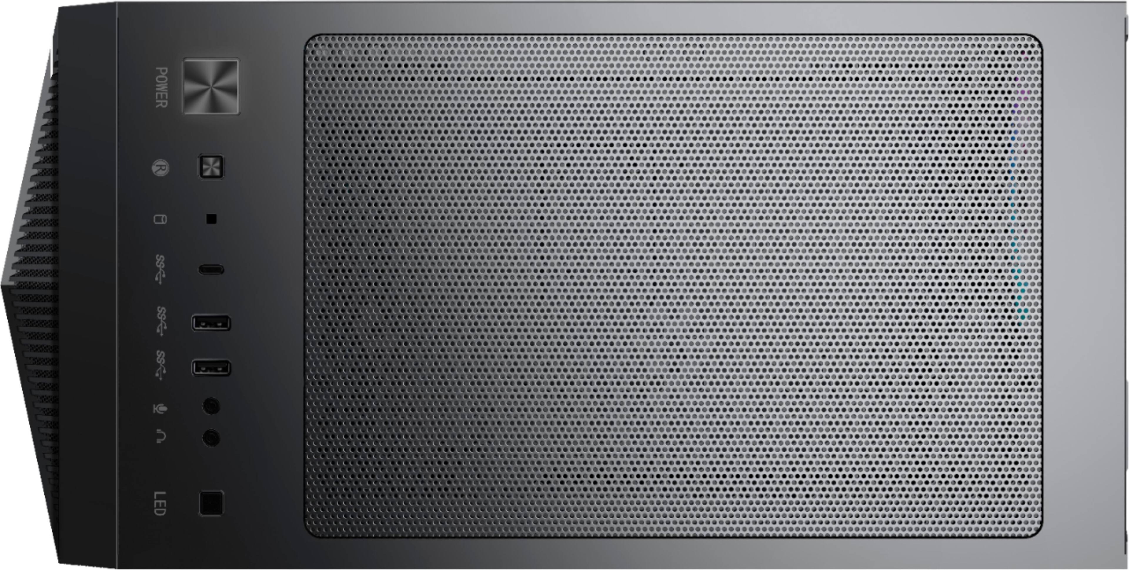 Alt View 17. MSI - MPG GUNGNIR 110R ATX Mid-Tower Case - Black.