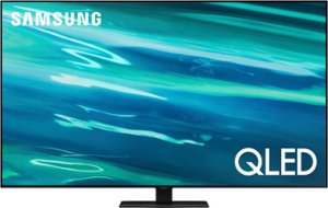 Samsung - 50" Class  Q80A Series QLED 4K UHD Smart Tizen TV - Front_Zoom