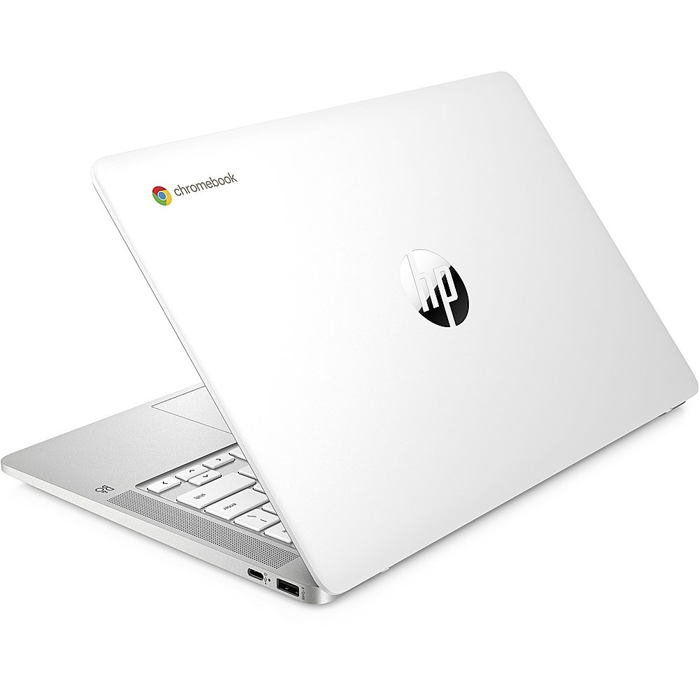 Angle View: HP - 14" Touch-Screen Chromebook - AMD 3015Ce - 4GB Memory - 32 GB eMMC