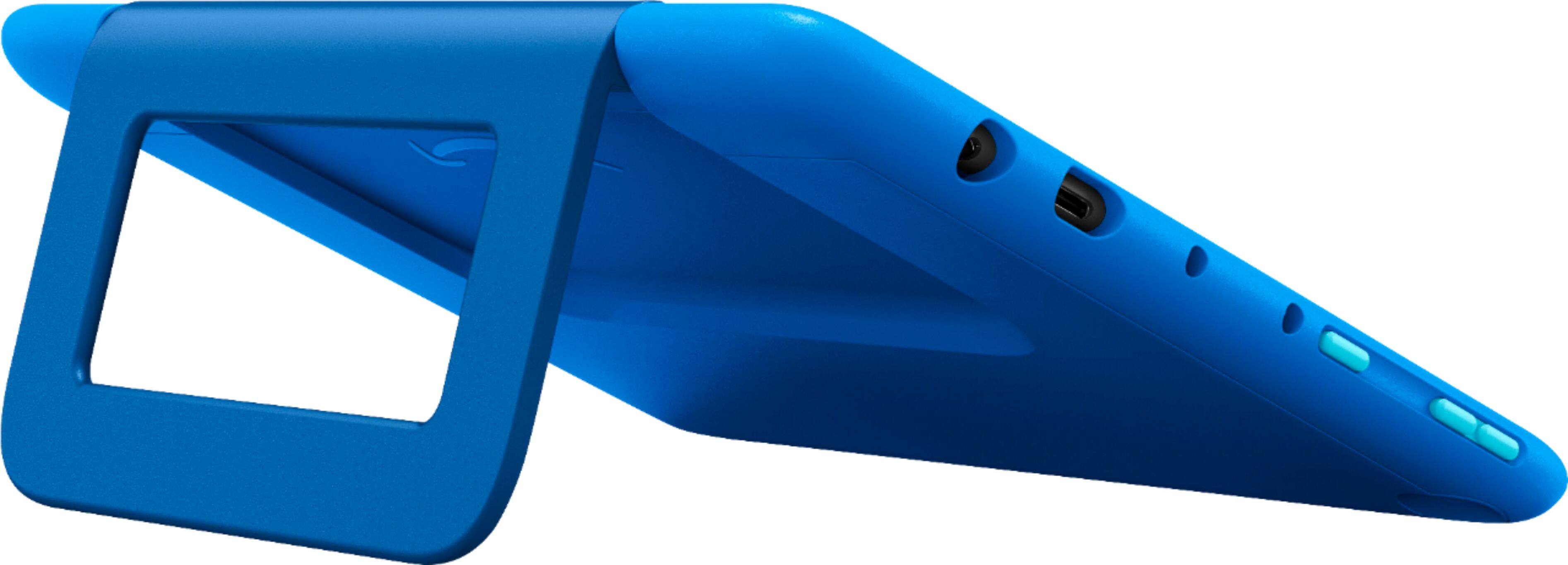 Left. Amazon - Kid-Friendly Case for Fire HD 10 tablet - SKY BLUE.