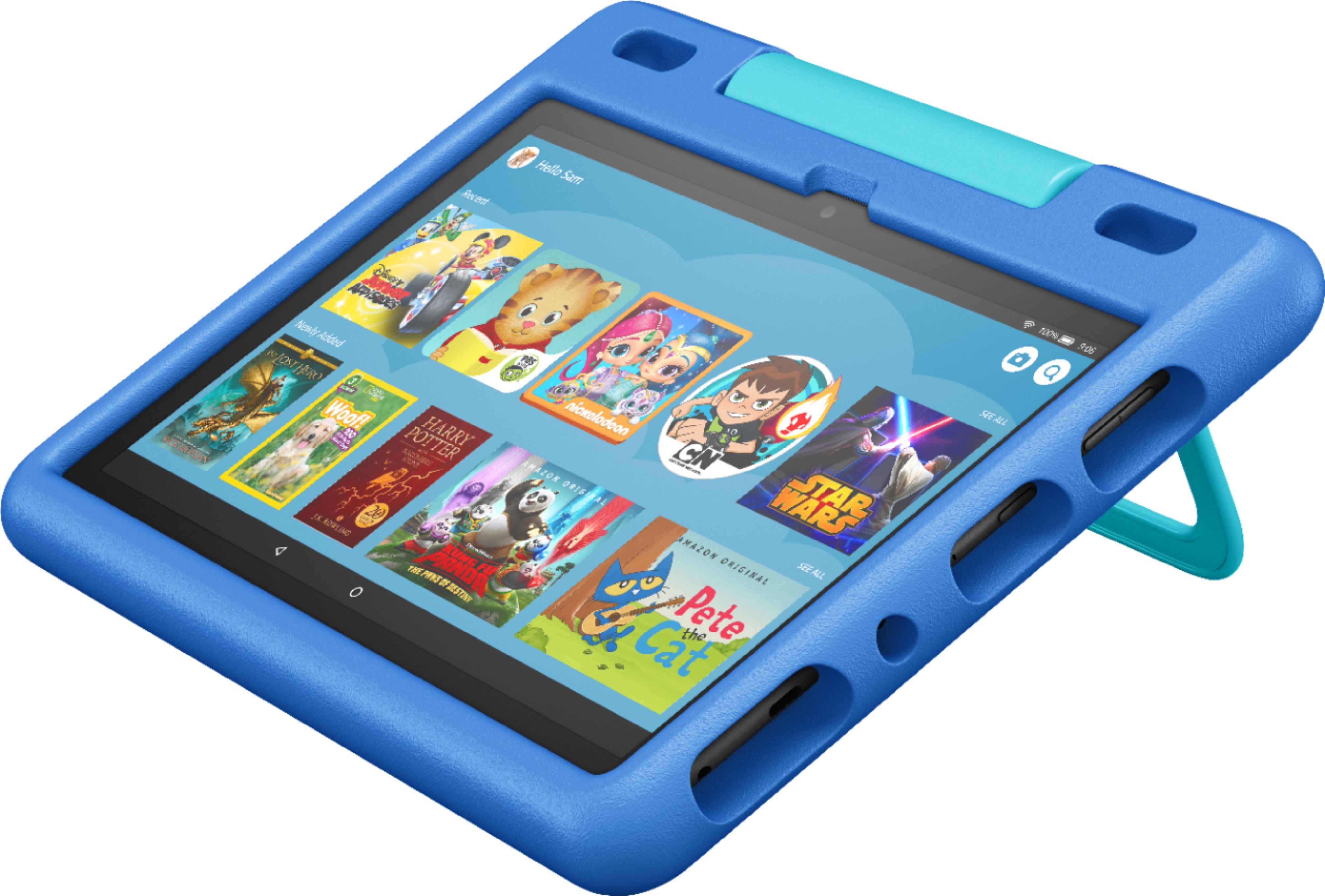 Amazon Kid Proof Case For Fire Hd 10 Tablet Sky Blue B08jpcm756 Best Buy