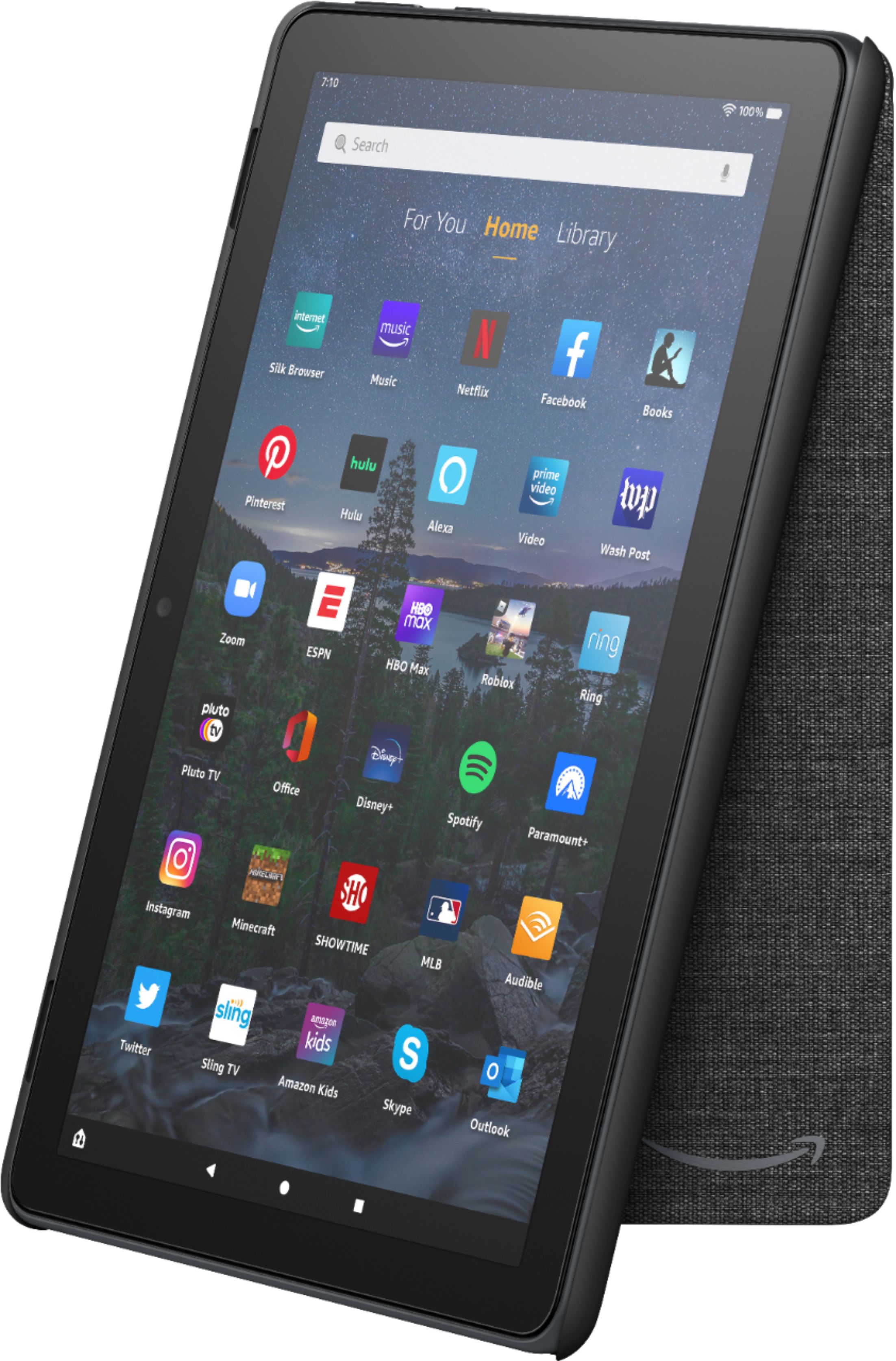 Angle View: Microsoft - Surface Pro Keyboard for Pro 8, Pro 9 and Pro X - Black