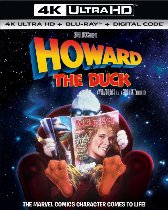 Howard the Duck [Includes Digital Copy] [4K Ultra HD Blu-ray/Blu-ray] [1986]