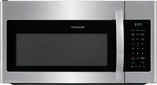 Front Zoom. Frigidaire - 1.8 Cu. Ft. Over-the-Range Microwave - Stainless steel.