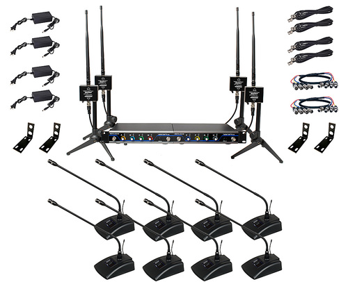 VocoPro - BOOST-CONFERENCE-8- Wireless Microphone System