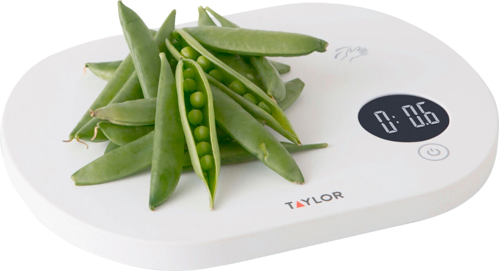 Taylor Digital Waterproof Kitchen Food Scale, White New