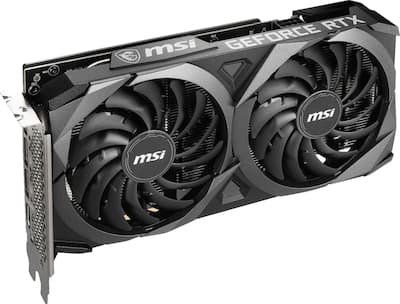 MSI NVIDIA GeForce RTX 3060 Ventus 2X 12G OC 12GB GDDR6 PCI MSI NVIDIA GeForce RTX 3060 Ventus 2X 12G OC 12GB GDDR6 PCI