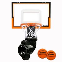 Franklin Sports - Over The Door Basketball Hoop with Ball Return - Multi - Front_Zoom