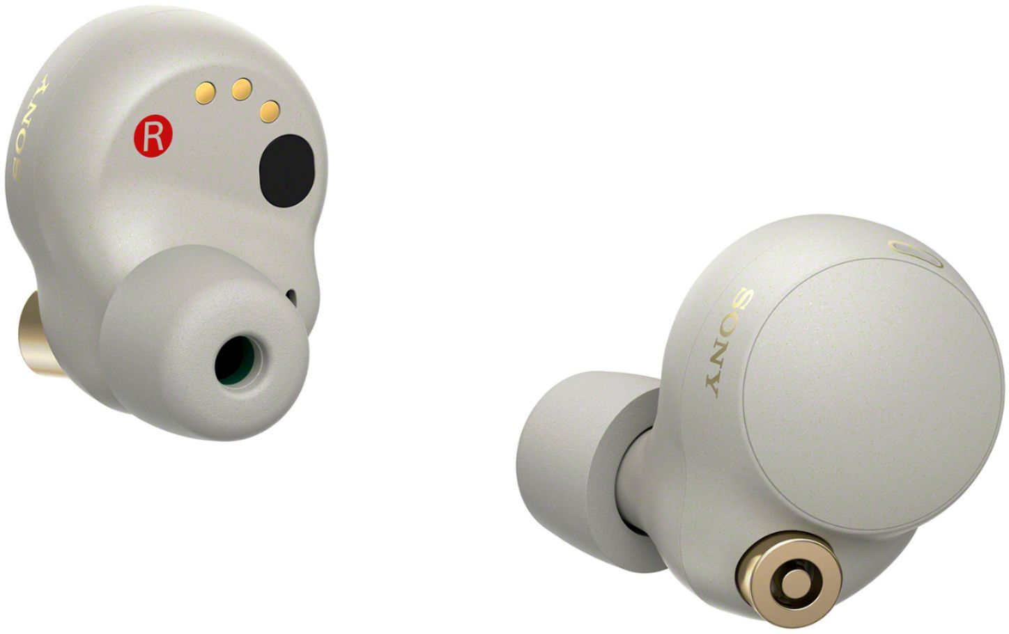 Sony WF-1000XM4 True Wireless Noise Cancelling In-Ear Headphones Silver  WF1000XM4/S - Best Buy