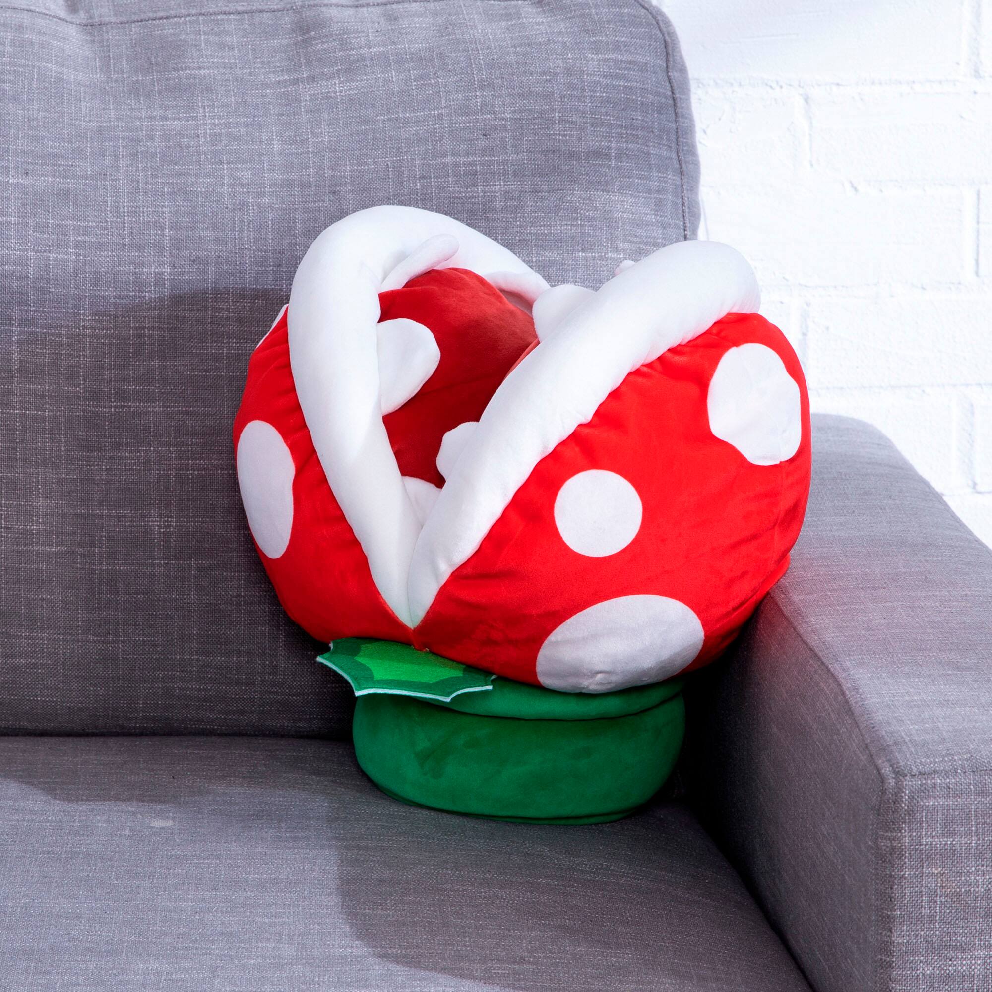 Alt View 12. TOMY - Club Mocchi Mocchi - 15-inch Super Mario Piranha Plant Mega Plush.