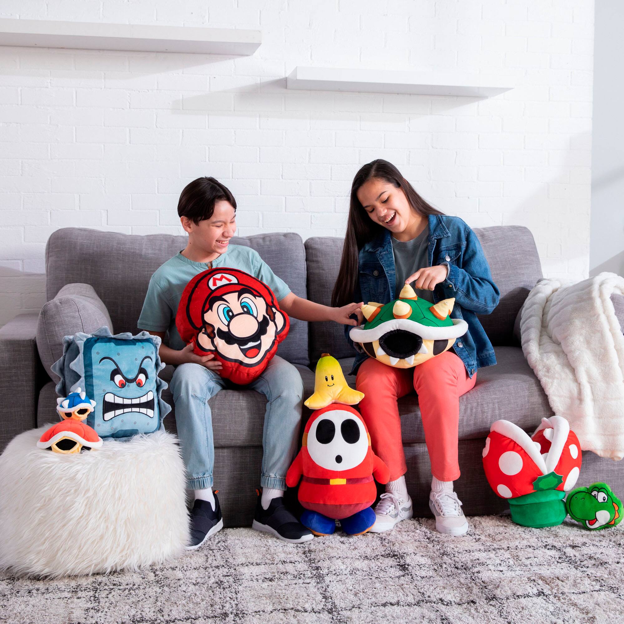 Alt View 15. TOMY - Club Mocchi Mocchi - 15-inch Super Mario Piranha Plant Mega Plush.