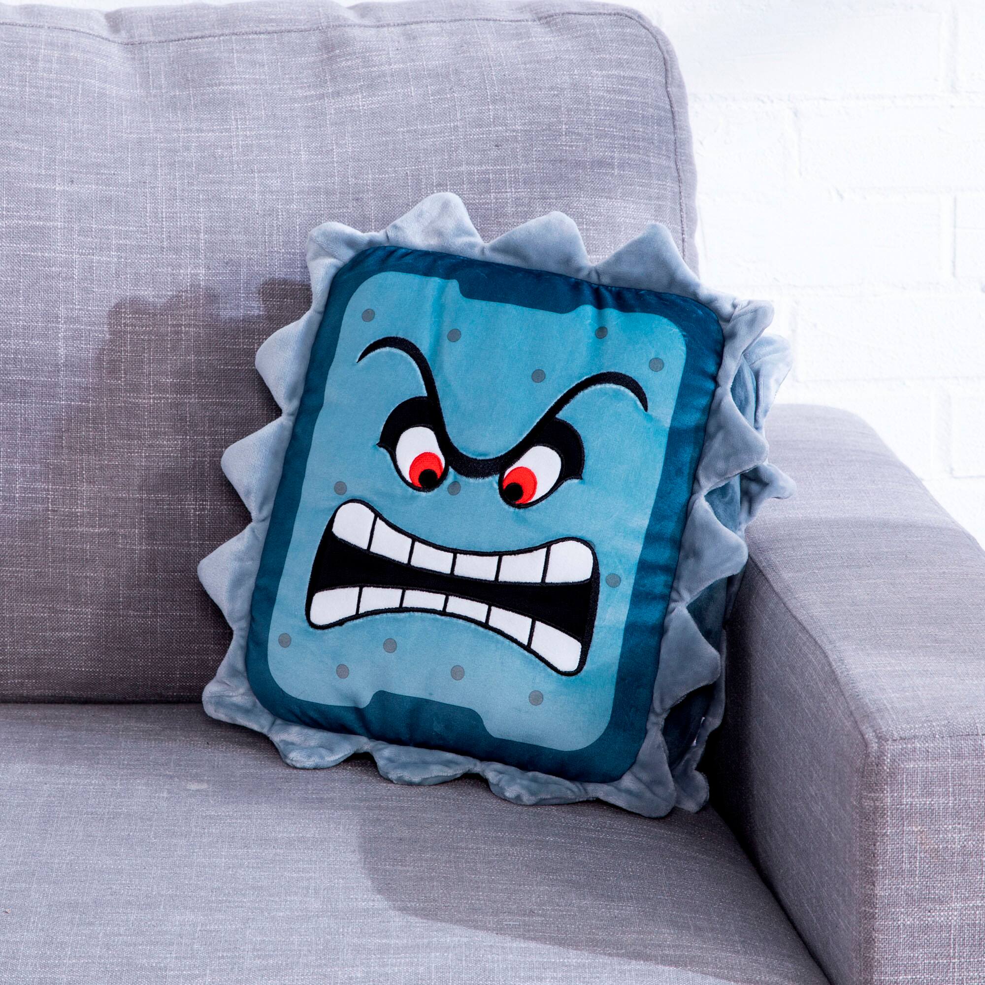 Alt View 12. TOMY - Club Mocchi Mocchi - 15-inch Super Mario Thwomp Mega Plush.