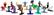 Alt View 12. Jada - Minecraft Nano Figures 20-Pack – Wave 6.