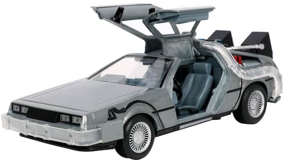 Jada Hollywood Rides 1:24Th Diecast Back To The Future 1 Delorean Time  Machine 32911 - Best Buy