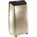 Angle. Amana - Portable Air Conditioner with Remote Control for Rooms up to 450-Sq. Ft. - Gold/Black.