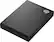 Left. Seagate - One Touch 2TB External USB-C Portable SSD with Rescue Data Recovery Services - Black.