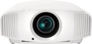 Sony - Premium 4K HDR Home Theater Projector - White - Front_Zoom