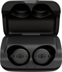Nuheara - IQbuds 2 MAX Personal Hearing Amplifier - Black - Front_Zoom
