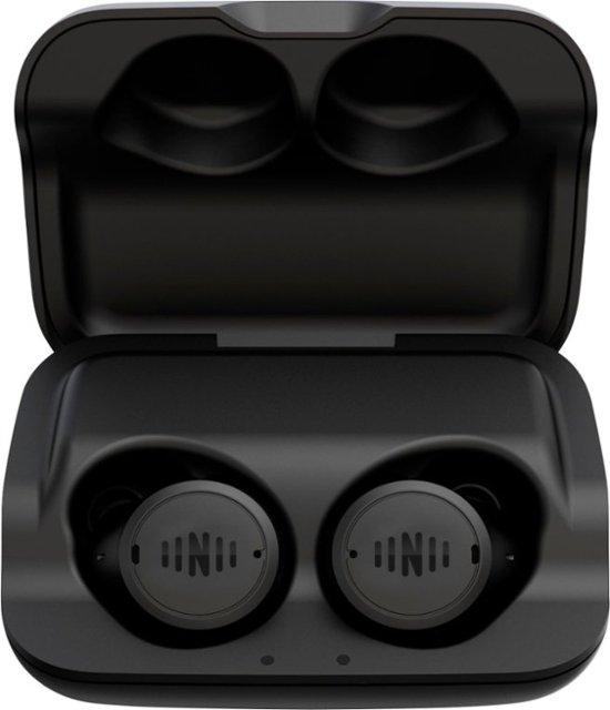 Front Zoom. Nuheara - Iqbuds 2 MAX Personal Hearing Amplifier - Black.