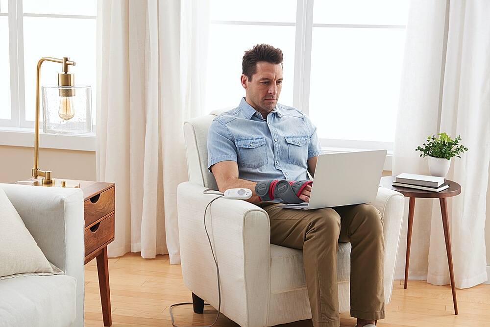 Alt View 16. Sunbeam - FlexFit Heated Wrap - Gray.