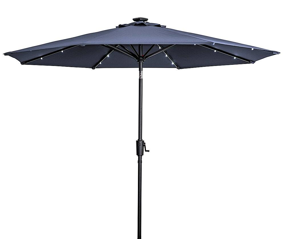 sun ray solar lighted umbrella