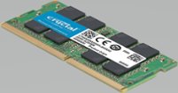 Crucial - 32GB Kit (2x16GB) DDR4 3200MHz C22 SODIMM Laptop Memory Kit - Green - Front_Zoom