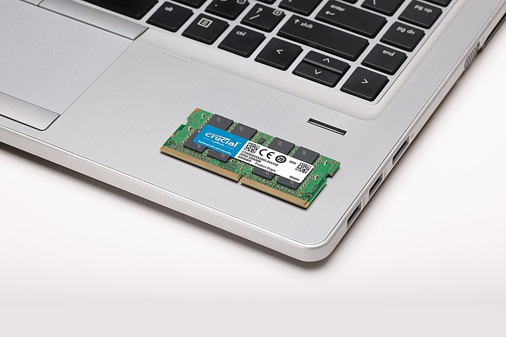 Crucial 32GB Kit (16GBx2) DDR4 2400 MT/s (PC4-19200) 260-Pin SODIMM Memory  - CT2K16G4SFD824A 