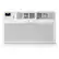 Angle. Emerson Quiet Kool - 8,000 BTU 115V SMART Through-the-Wall Air Conditioner with Remote, Wi-Fi, and Voice Control - White.