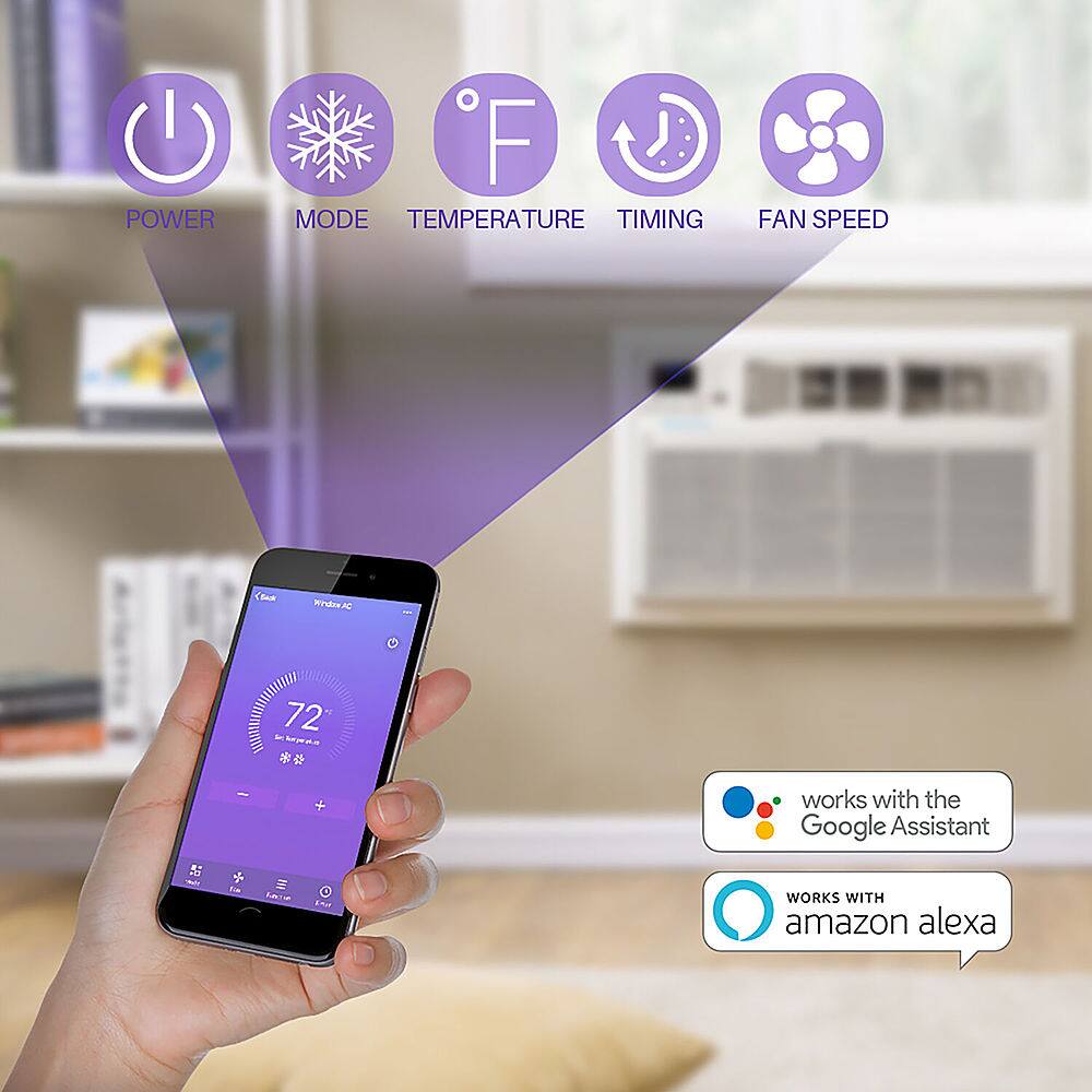 Best Buy Emerson Quiet Kool 8,000 BTU 115V SMART ThroughtheWall Air