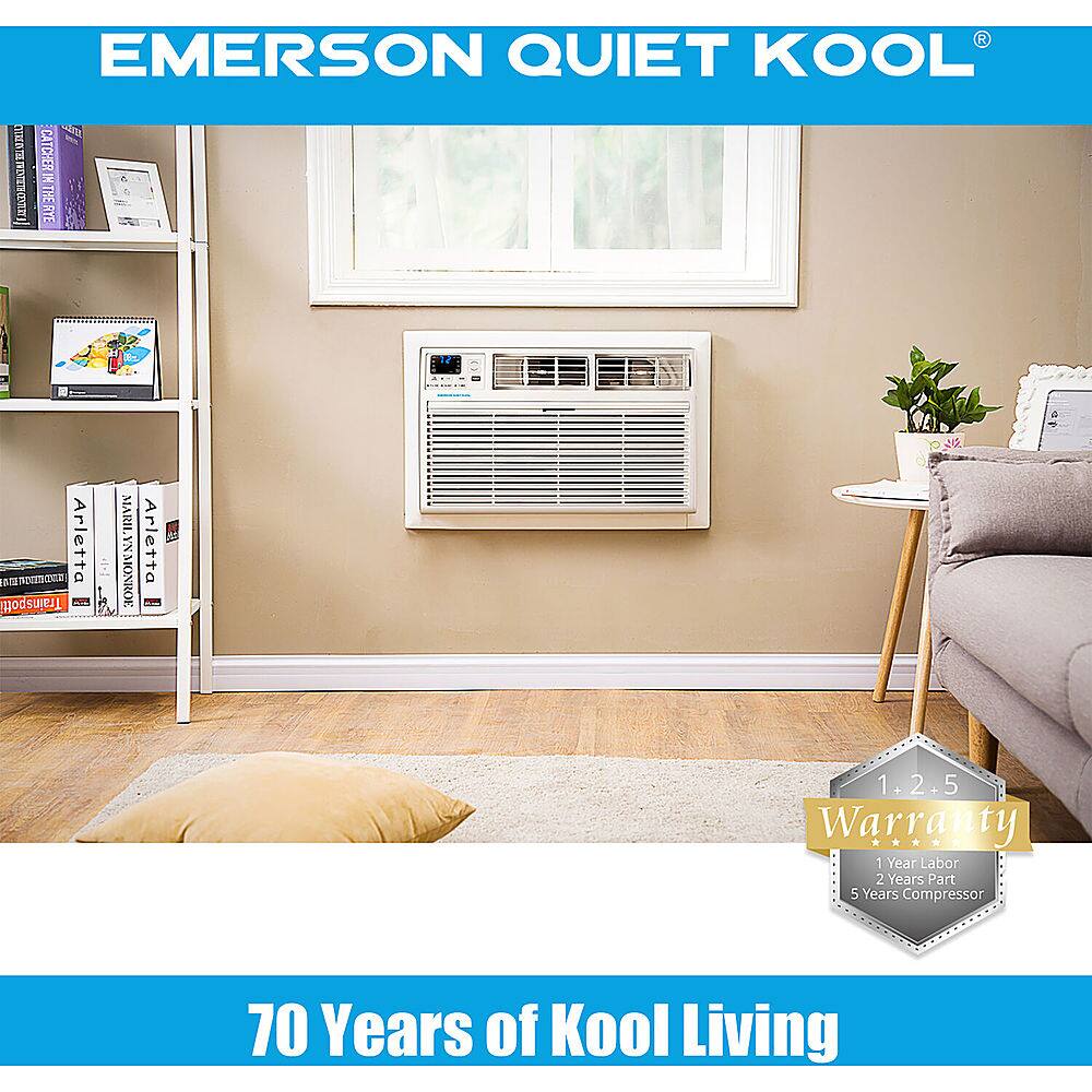 Best Buy Emerson Quiet Kool 8,000 BTU 115V SMART ThroughtheWall Air