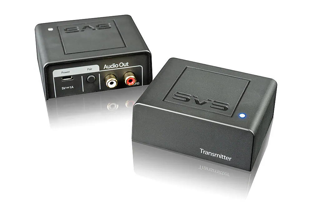 Front. SVS - SoundPath Tri-Band Wireless Audio Adapter.