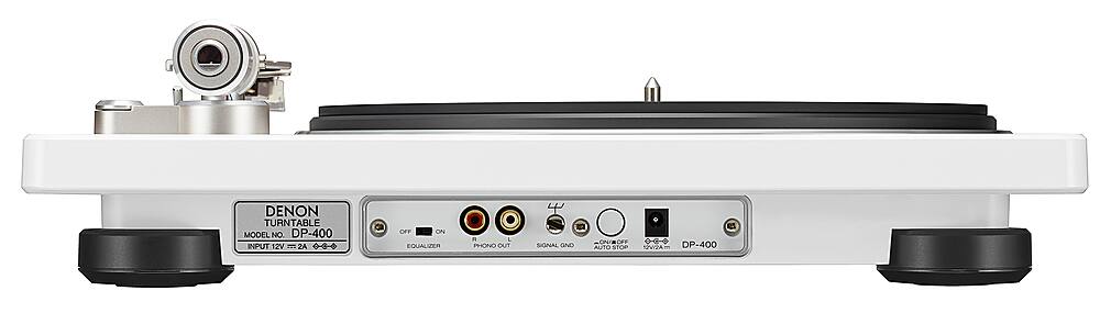 Alt View 13. Denon Electronics - Semi-Automatic Analog Turntable - White.
