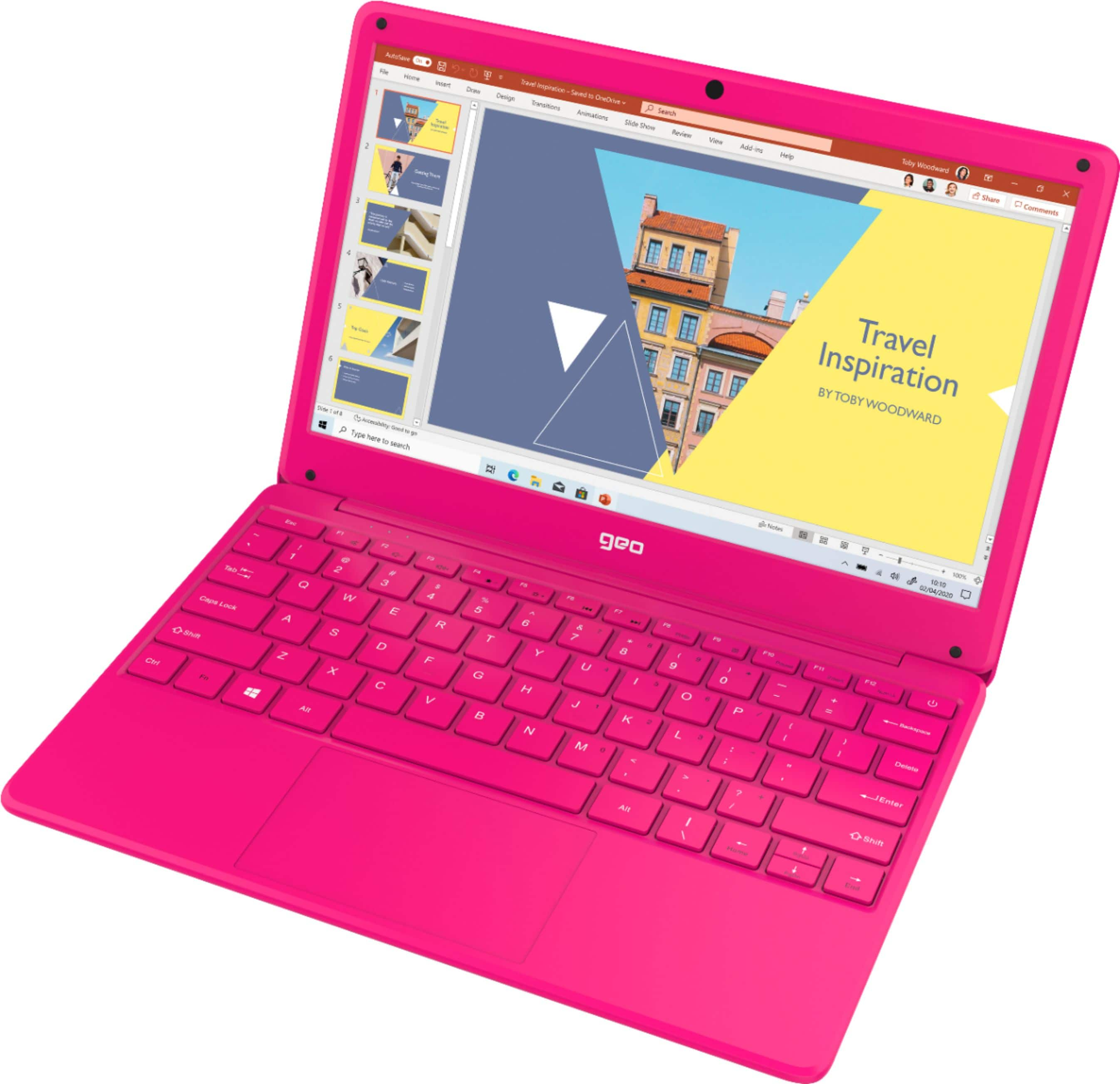 Geo GeoBook 120 12.5-inch HD Laptop Intel Celeron  - Best Buy