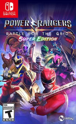 Front. Maximum Games - Power Rangers: Battle for the Grid. - T (Teen 13+)