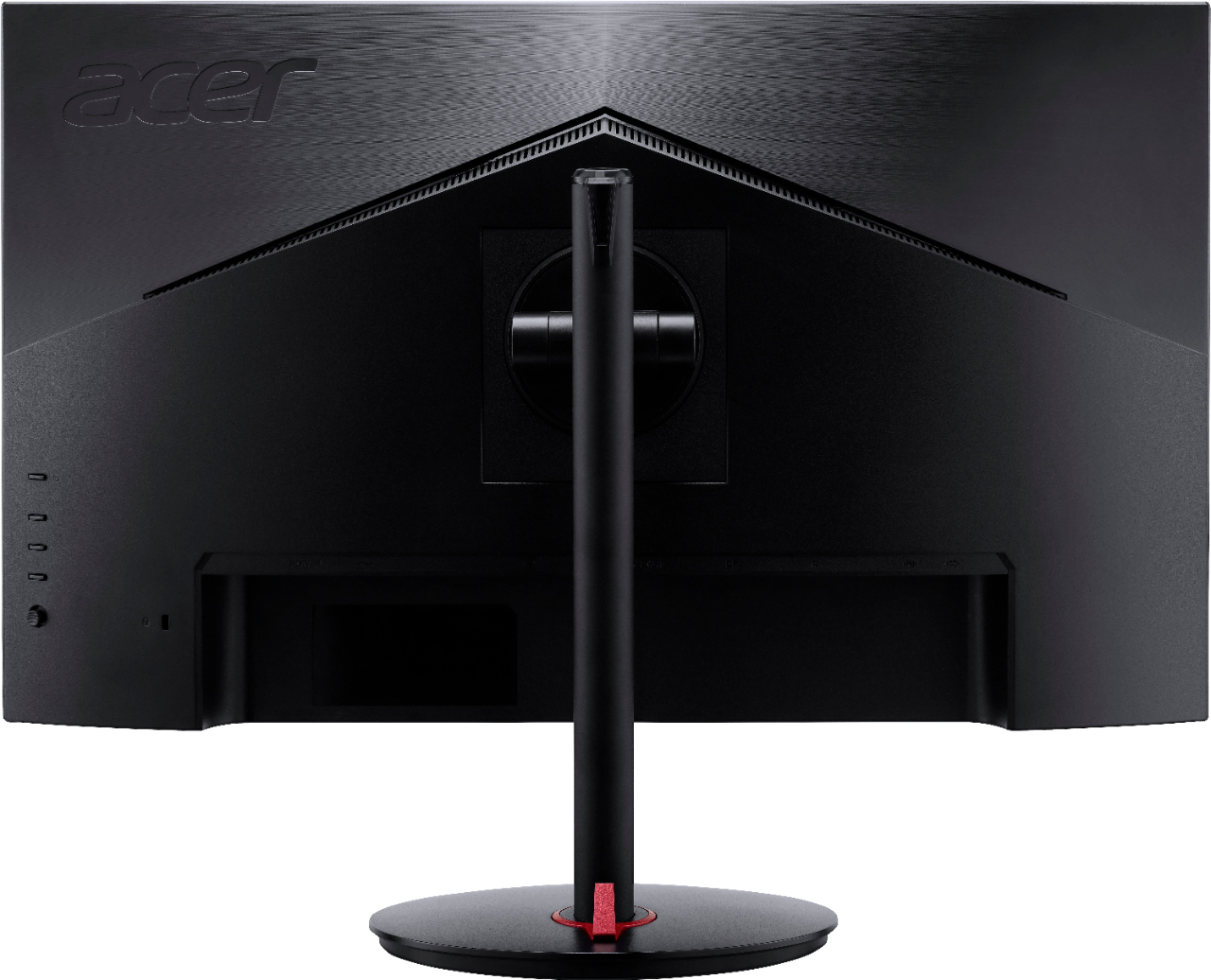 Back View: LG - UltraGear 38" IPS LED UltraWide HD G-SYNC Monitor (HDMI) - Black