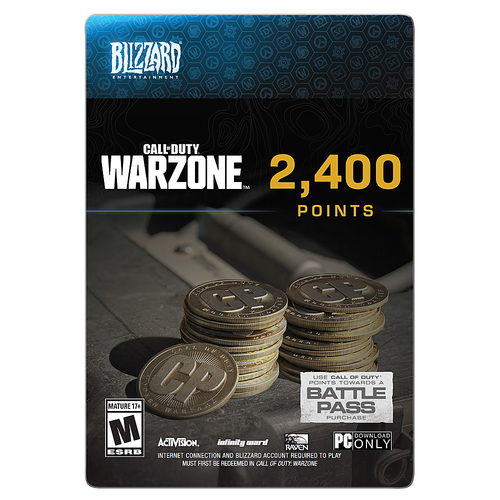 Activision - Call of Duty: Warzone 2400 COD Points $19.99 [Digital]