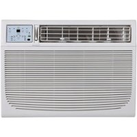 Keystone - Energy Star 15,100 BTU 115V Window/Wall Air Conditioner with Follow Me LCD Remote Control - White - Front_Zoom