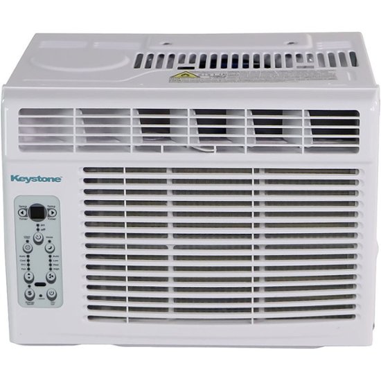 Keystone 450 Sq Ft 10 000 Btu Window Mounted Air Conditioner With Remote Control White Kstaw10be Best Buy