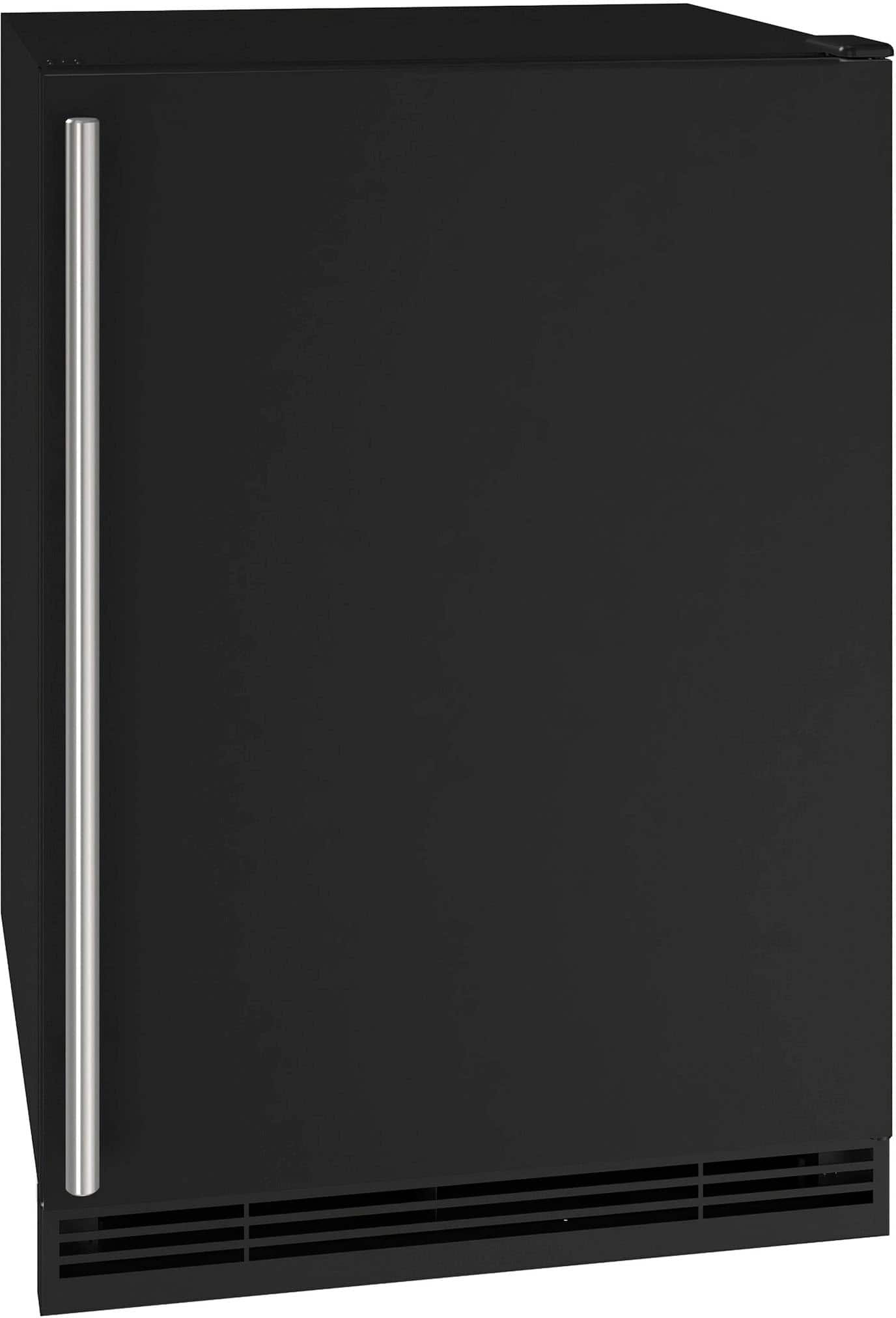 U-Line - 1 Class 4.2 Cu. Ft. Undercounter Refrigerator with Ice Maker - Black - Angle_Zoom