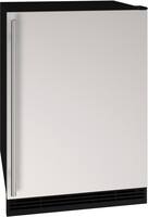U-Line - 1 Class 4.2 Cu. Ft. Undercounter Refrigerator with Ice Maker - White - Angle_Zoom