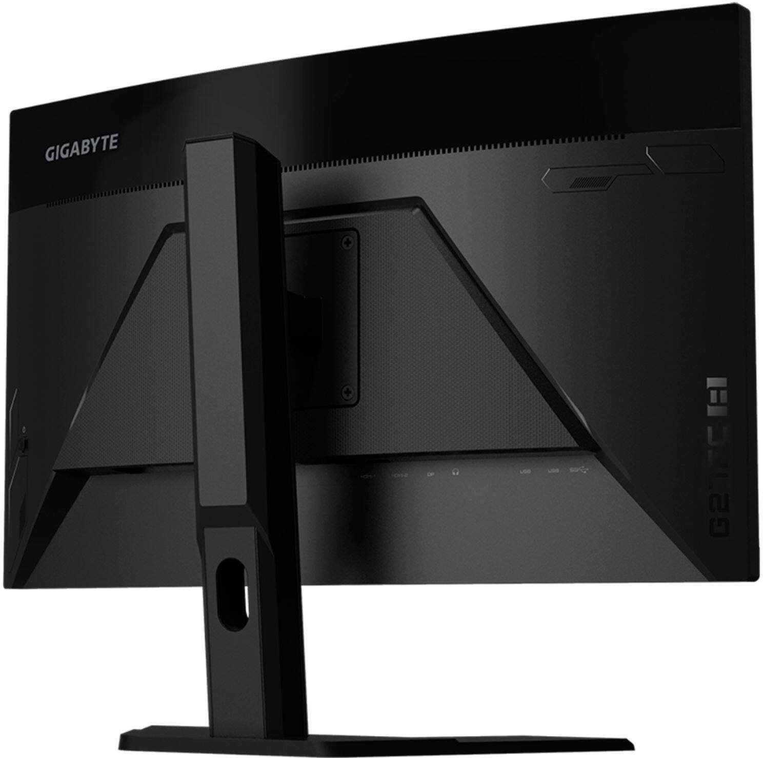 Alt View 11. GIGABYTE - G27FC A 27" LED Curved FHD FreeSync Premium Gaming Monitor (HDMI, DisplayPort, USB) - Black.