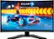 Front Zoom. GIGABYTE - 32" LED Curved QHD FreeSync Monitor with HDR (HDMI, DisplayPort, USB) - Black.