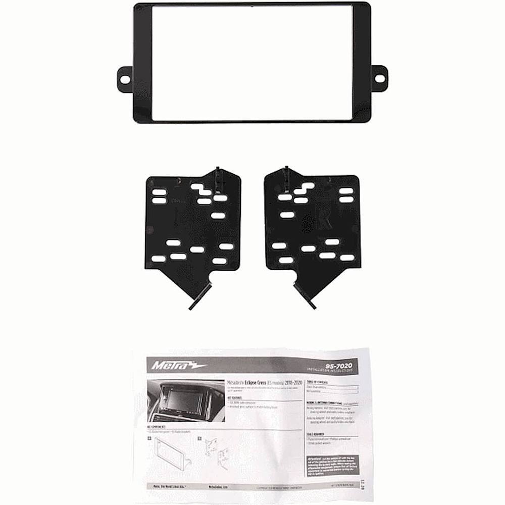 Alt View 16. Metra - Dash Kit for Select 2018-2023 Mitsubishi Eclipse - Black.