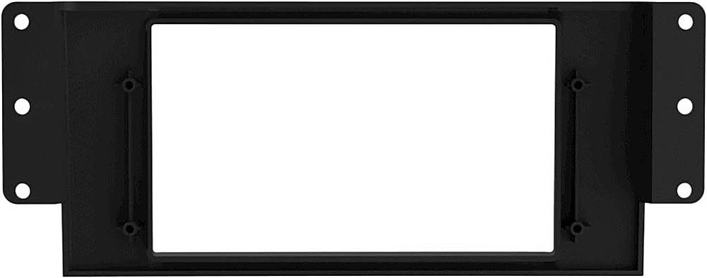 Alt View 11. Metra - Dash Kit for Select 2005-2012 Land LR3 LR2 Range Rover DIN DDIN - Black.