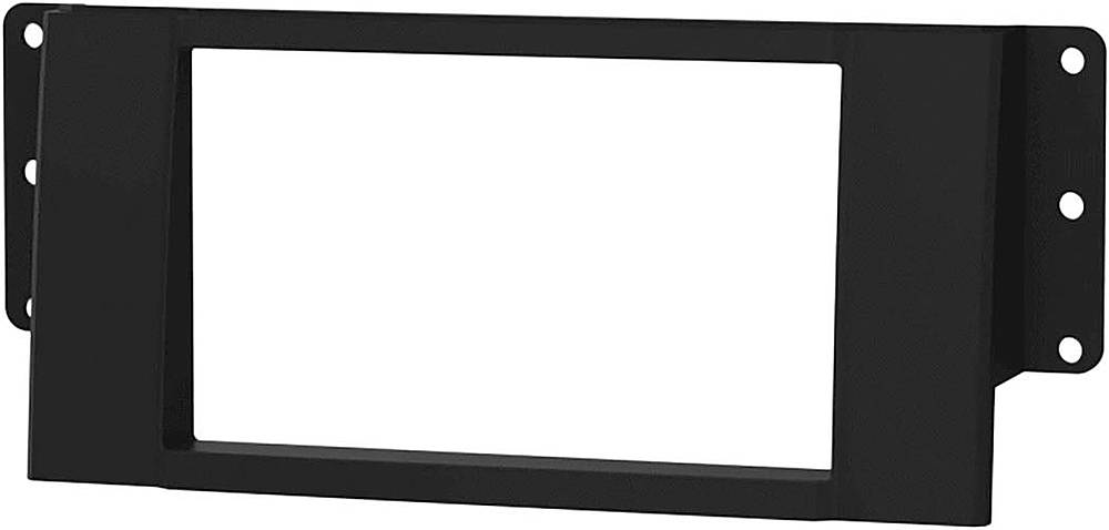 Left. Metra - Dash Kit for Select 2005-2012 Land LR3 LR2 Range Rover DIN DDIN - Black.