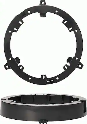 Front. Metra - Speaker Bracket for Select 2007-2017 Mitsubishi Lancer Outlander - Black.