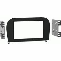 Metra - Dash Kit for Select 2003-2008 Mercedes-Benz SL DIN DDIN - Matte Black - Angle_Zoom