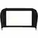 Alt View 12. Metra - Dash Kit for Select 2003-2008 Mercedes-Benz SL DIN DDIN - Matte Black.
