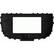 Alt View 12. Metra - Dash Kit for Select 2020-2023 Kia Soul DIN DDIN - Matte Black.